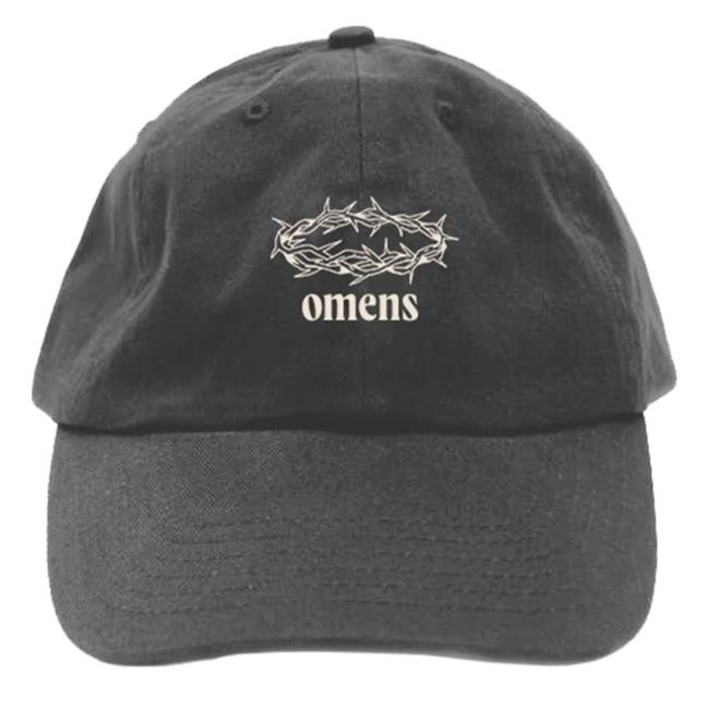 Official Bad Omens Merch Bad Omens Crown Of Thorns Dad Hat BadOmens