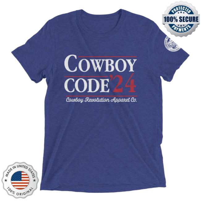 Cowboy Revolution Apparel "Cowboy Code '24" Cowboy Revolution Shirts