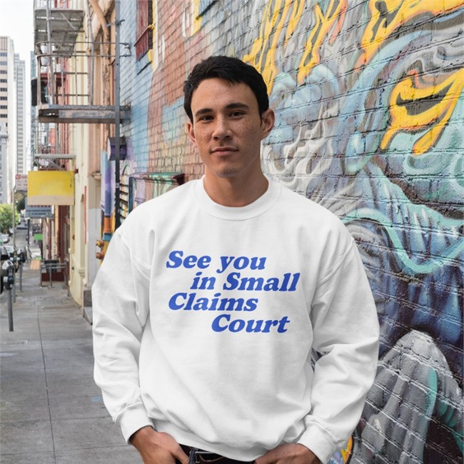 Giggly Squad Merch Giggly Squad See You In Small Claims Court Shirts