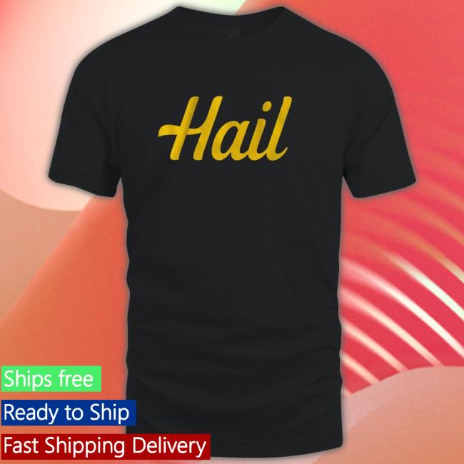 Official Michigan Wolverines Hail Shirt Michigan Wolverines Hail Tee