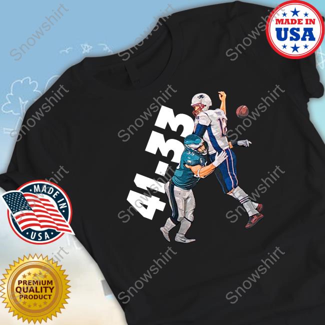 Official Phi 41 Ne 33 Final Score Philadelphia Eagles Vs New England Patriots Superbowl Shirts