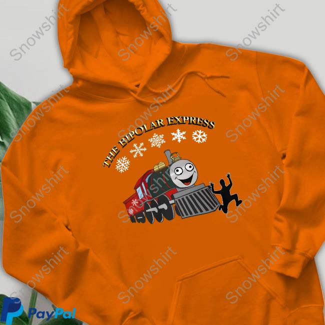 The Bipolar Express Christmas Sweatshirt The Bipolar Express Sweatshirt