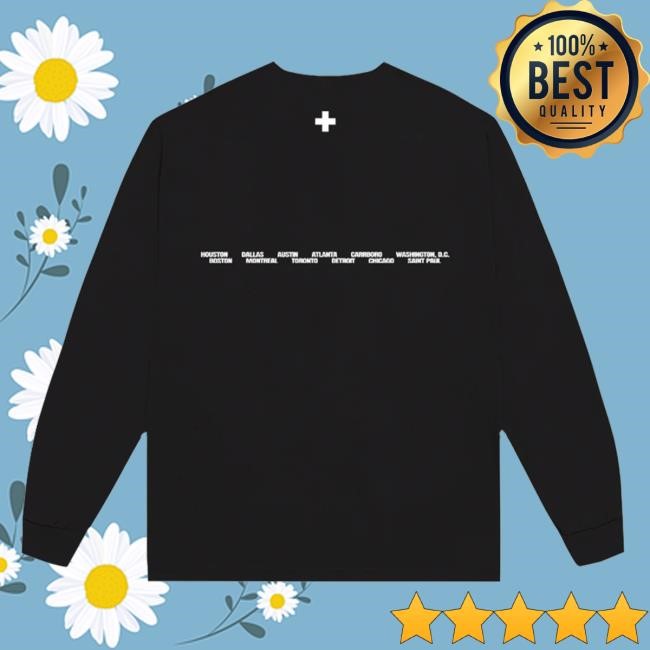 2Hollis 2H Black Unicorn Dateback Long Sleeve Tshirt