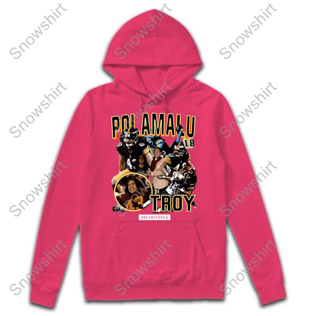Official Troy Polamalu Hoodie Troy Polamalu Shirt Andrew Fillipponi