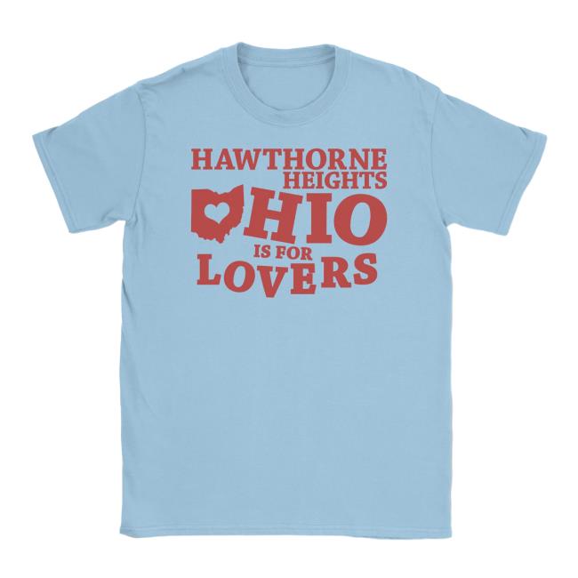 Official Hawthorne Heights Merch Ohio Is For Lovers 2004 Color Edition T-Shirt