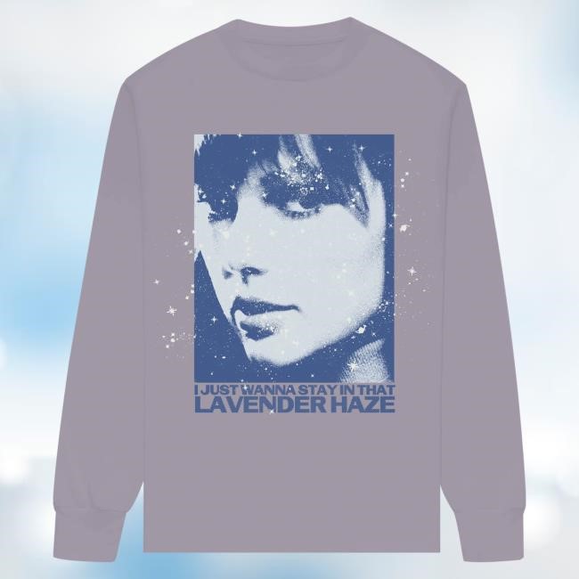 Official Taylor Swift Merch Store In That Lavender Haze Long Sleeve Shirt New Taylor Swift Apparel Clothing TaylorSwift