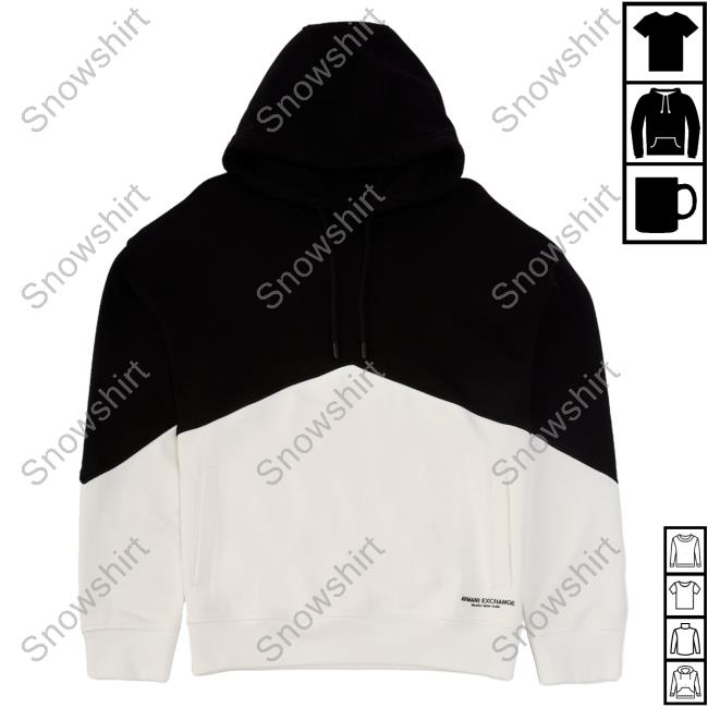 Officia Dillards Clothing Shop Store Armani Exchange Color Block French Terry Hoody