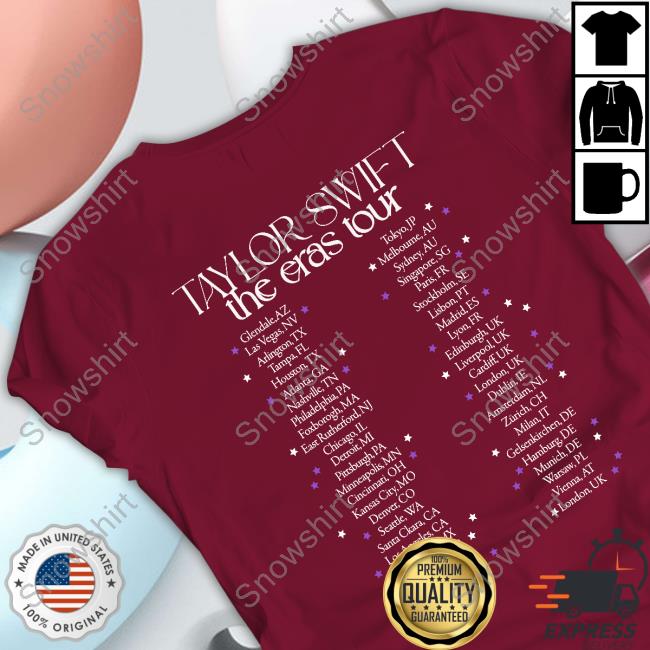 Taylor Swift Merch Taylor Swift The Eras Tour Live Photo Stars T Shirt Taylor Swift Merch Taylor Swift The Eras Tour Live Photo Stars Tee