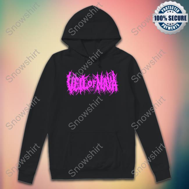 Veil Of Maya Merch Death Metal (Pink) Black Tee Shirt Veilofmayaband