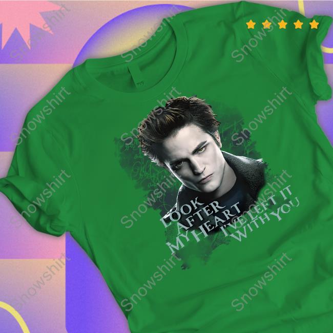 The Twilight Saga Look After My Heart I've Left It With You Tee Shirt Lionsgate Shop