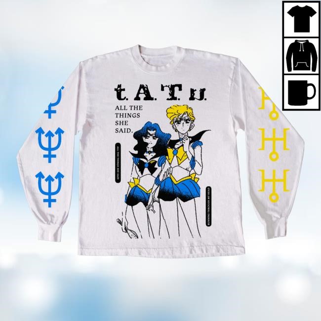 Sailor Moon Running Through My Head Longsleeve Top Shirt