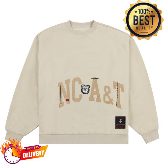 Official Travis Scott Utopia Merch Store CJ X M&N X NC A&T UNIVERSITY Crew neck Sweatshirt Travis Scott Apparel Clothing TravisScott