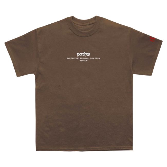 Official Clothing Top Dawg Entertainment Merch Store Reason- Poor And Riches Hot Shirt (Brown)