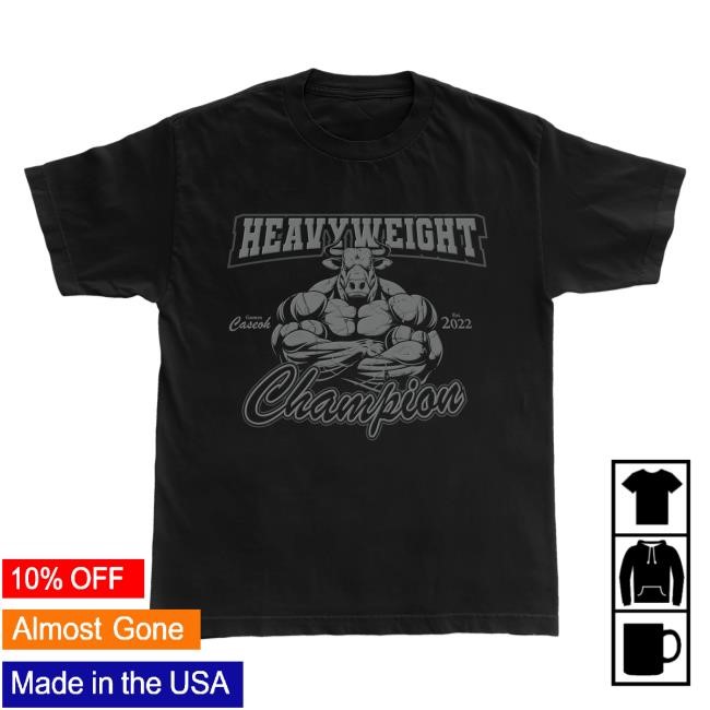 Heavyweight Champion New Tee Official Caseoh Games Shop