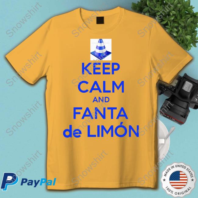 Official Hilaria Baldwin Keep Calm And Fanta De Limón Sweatshirt