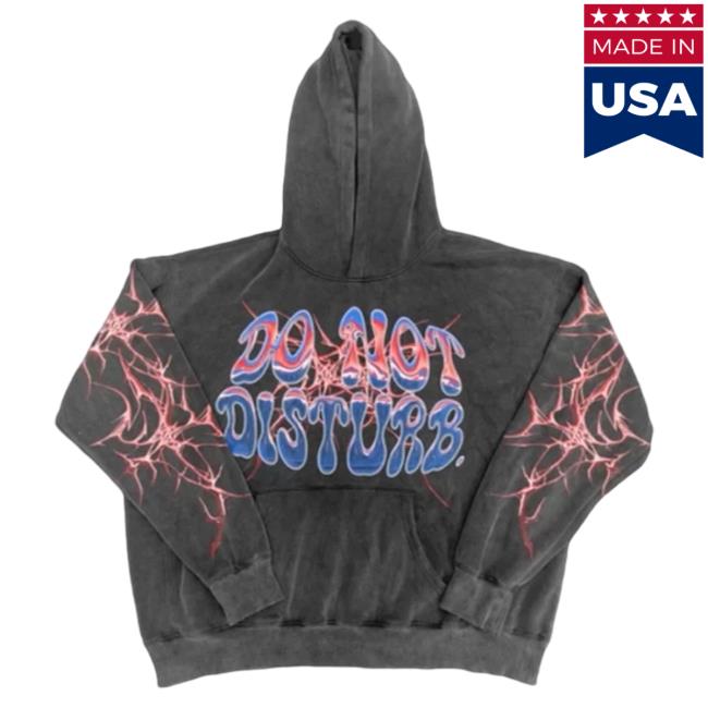 Do Not Disturb Clothing Store Shop Dnd By Ferris Venom Attractive Hoodie
