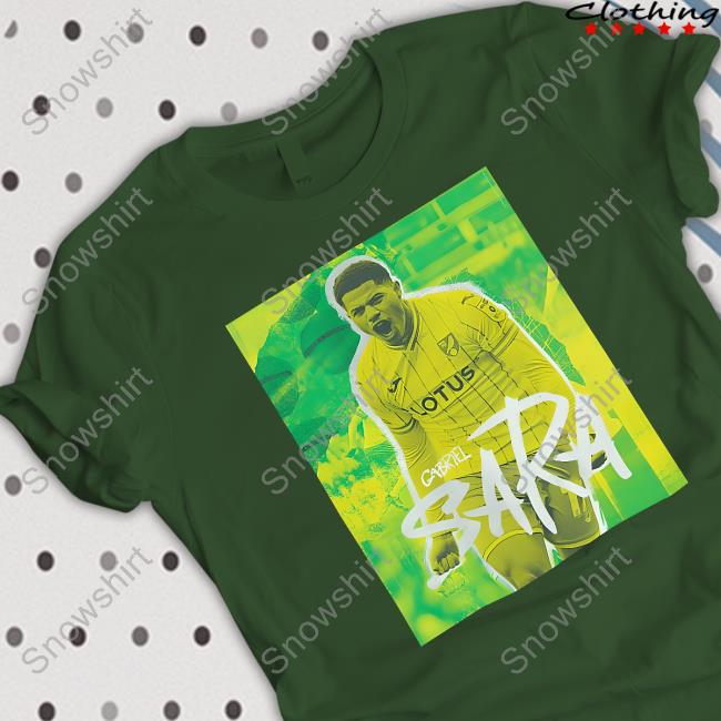 Official Norwich City Gabriel Sara Shirt Gabriel Sara Shirt