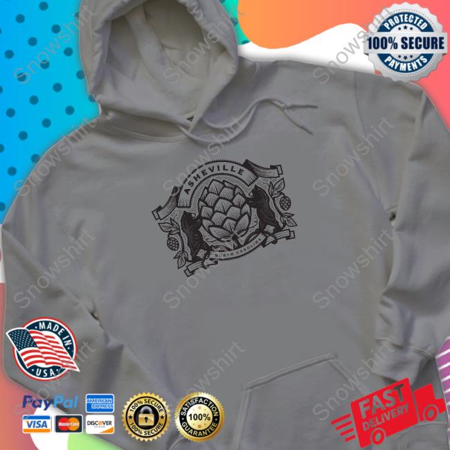 Official Sheville Merch Company Bear Hops Around Asheville Hoodie Official Sheville Company Bear Hops Around Asheville Shirt