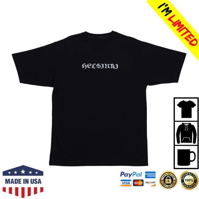Helsinki Tee (Black) IKONO Merch