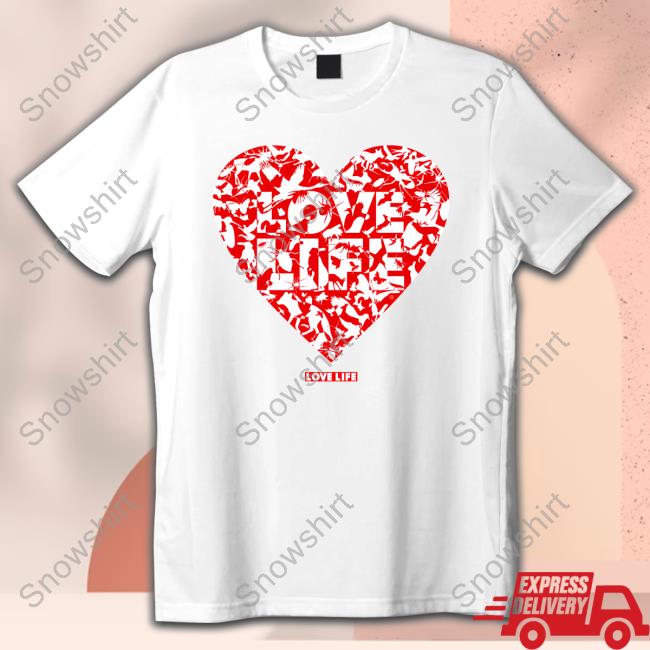 Chris Packham Official Store Love Life Relaxed Fit Top T Shirt