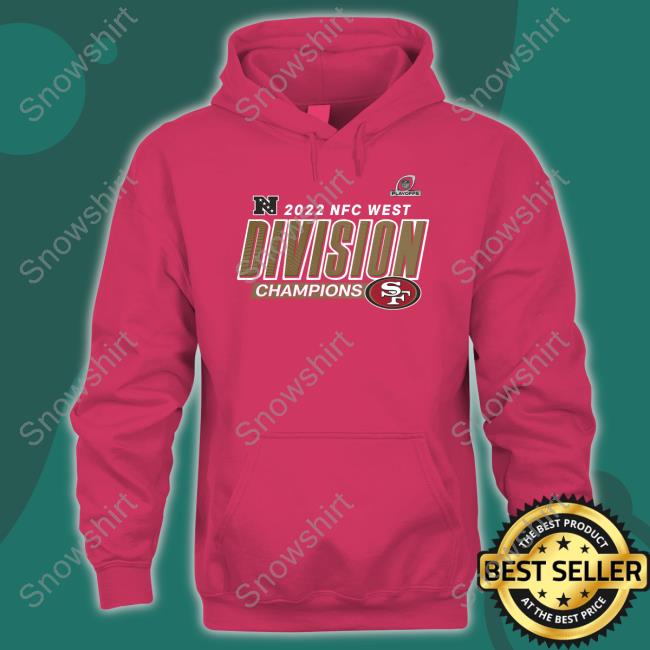 Official San Francisco 49ers Fanatics 2022 NFC West Division Champions Shirt San Francisco 49ers Fanatics Merch 2022 NFC West Division Champions Shirt