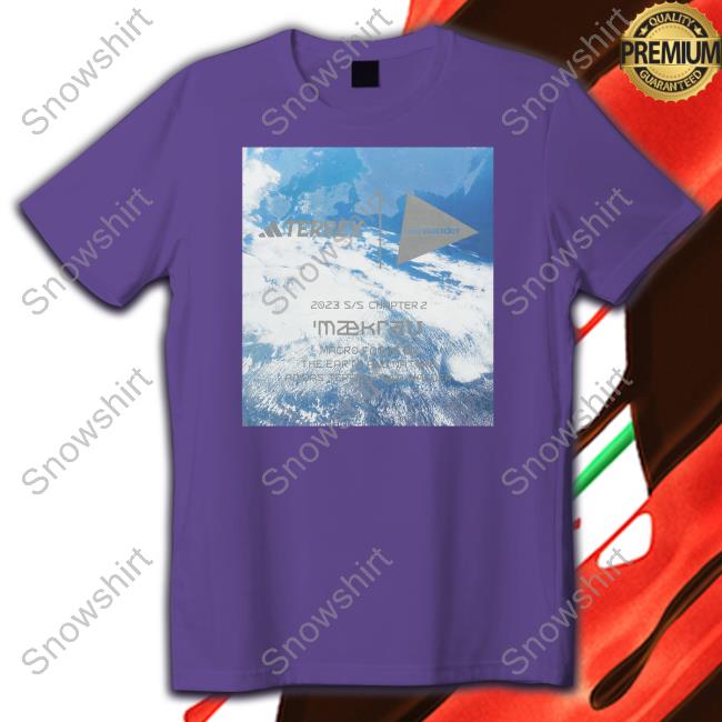 Slam Jam Merch Terrex X And Wander Graphic Long Sleeved T Shirt Alumina Terrex X And Wander Graphic Tee Shirt