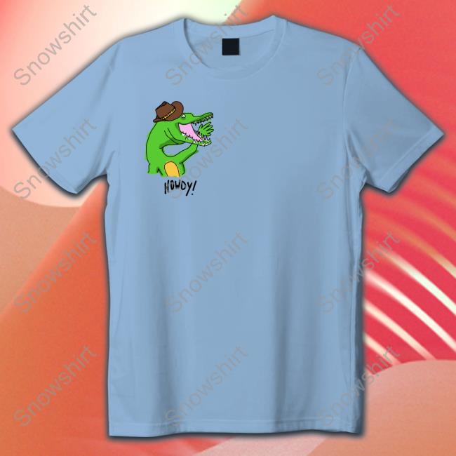 Forge Labs Merch Howdy Croc Crewneck Sweatshirt Forgelabs Forge Labs Merch Howdy Croc Shirts Forgelabs