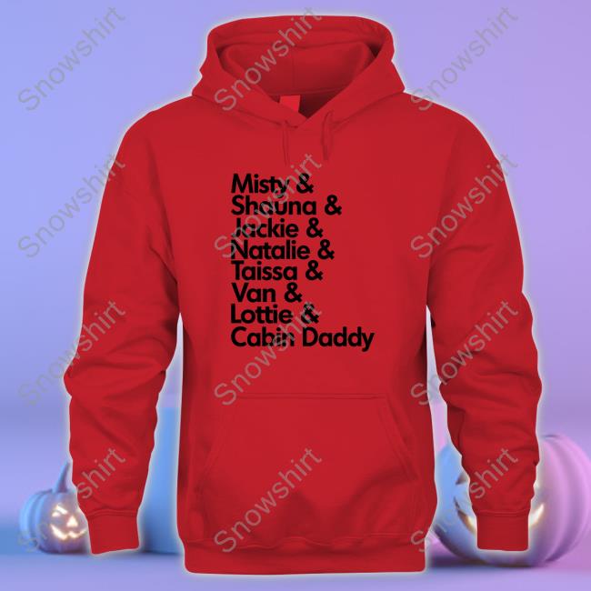 Official Yellowjackets Characters And Cabin Daddy Sweatshirt Redfoxandbird Yellowjackets Characters And Cabin Daddy Tee