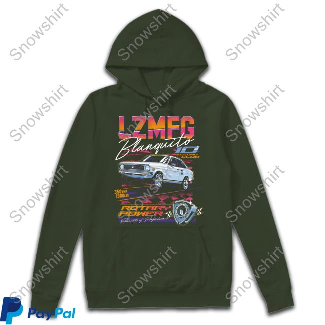Official Lzmfg Merch Blanquito Rotary Power Pursuit Of Perfection Tee Lzmfg Merch Blanquito Rotary Power Pursuit Of Perfection Tee Shirt