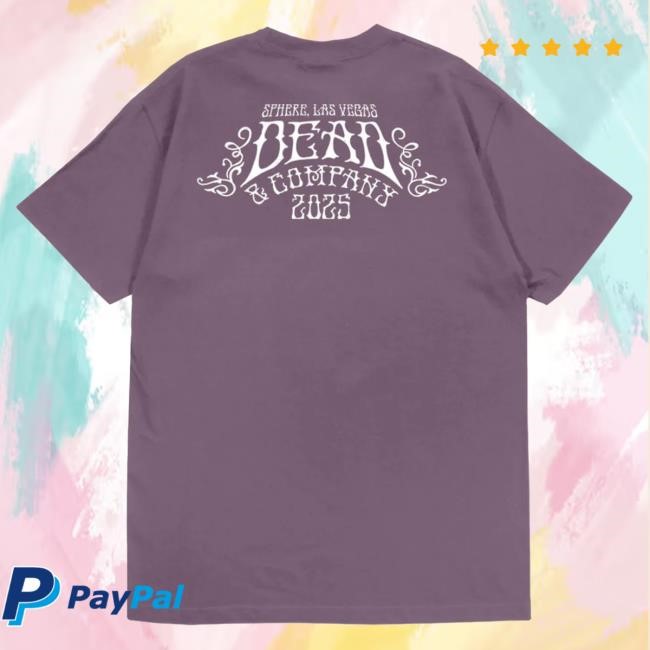Dead And Company Store Merch Dead & Company 2025 Floral New Shirt