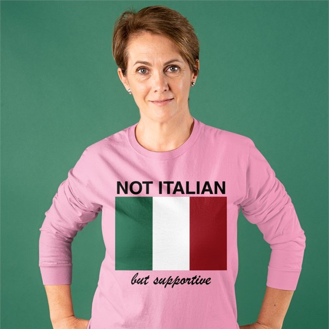 Not Italian But Supportive T Shirt Shithead Steve Merch