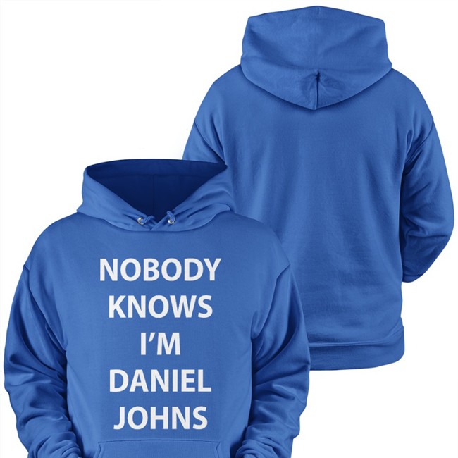 Nobody Knows I'm Daniel Johns Long Sleeve Shirt Daniel Johns Nobody Knows I'm Daniel Johns Tee Daniel Johns