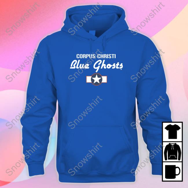 Official MiLB Corpus Christi Blue Ghosts Tee Shirt Official Corpus Christi Blue Ghosts Shirts