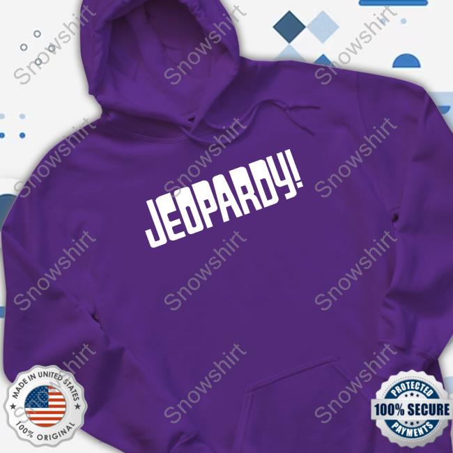 Jeopardy Logo Shirts Official Jeopardy Logo Navy Tee Shirt