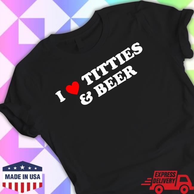 Tegan Nox I Love Titties And Beer Hoodie