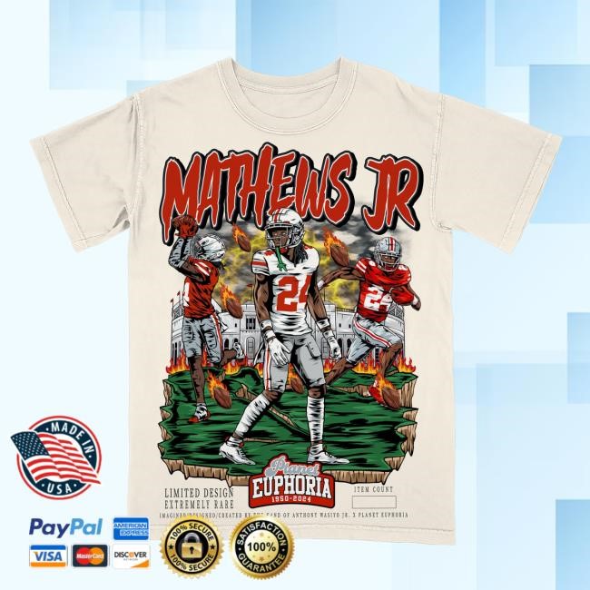 Planet Euphoria Merch Jermaine Matthews Jr. Shirt #/500 – Euphoria Shop