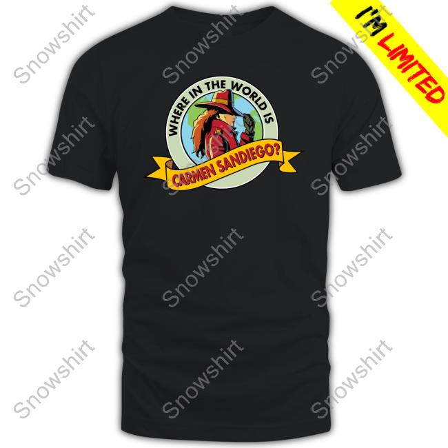 Amanda Wong Where In The World Is Carmen Sandiego TShirt