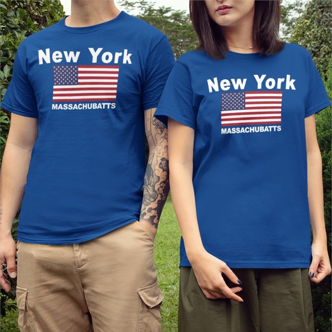 New York Massachubatts T-Shirts Poorly Translated Shirts
