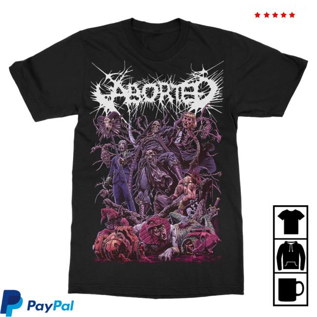 Official Indie Merch Store Shop Aborted "Masters" T-Shirt IndieMerchStore