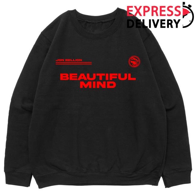 Official Jon Bellion Merch Jon Bellion Beautiful Mind Sweater