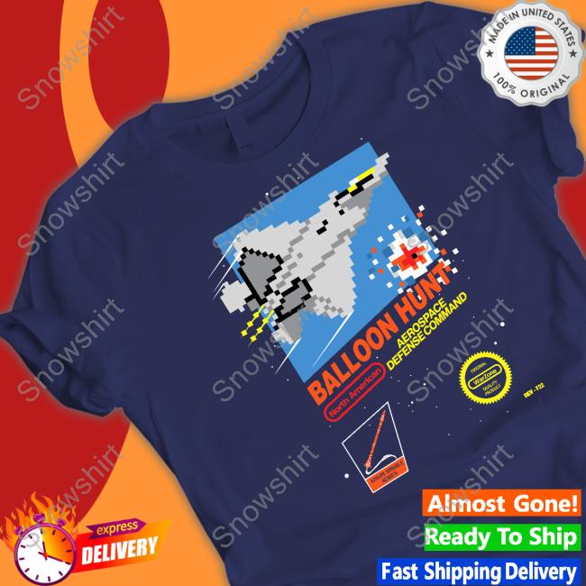 Balloon Hunt Shirt Official Norad’S Balloon Hunt North American Aerospace Defense Command Shirt