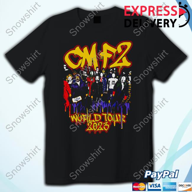 CFM2 World Tour 2023 Tee Shirt