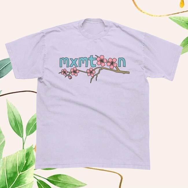 Official Mxmtoon Merch Mxmtoon Plum Blossom (Revisited) Tees