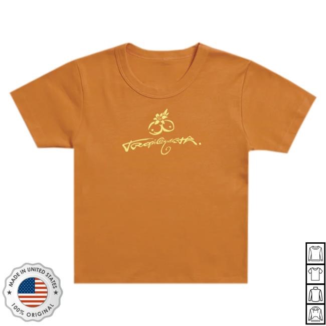 Karol G Official Merch Store Tropioqueta Orange Baby Shirts