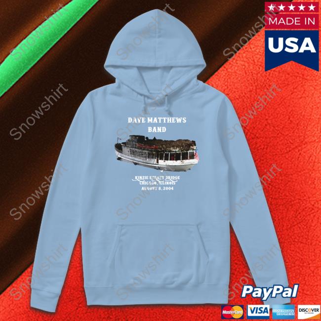 Dave Matthews Band Poop Boat Kinzie Dtreer Bridge Chicago Illinois August 8 2004 Shirts Dave Matthews Band Poop Boat Kinzie Dtreer Bridge Chicago Illinois August 8 2004 Long Sleeve Tee