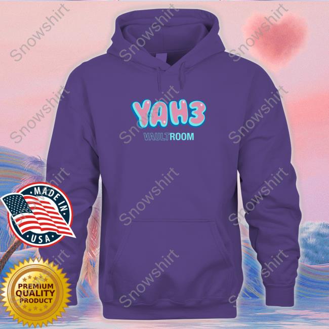 Yah3 Vaultroom Tee Shirt Official Vaultroom Yah3 Vaultroom Shirt FNATIC Boaster