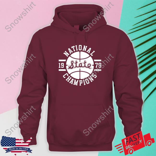 State Basketball 1979 National Champions Hoodie Forest