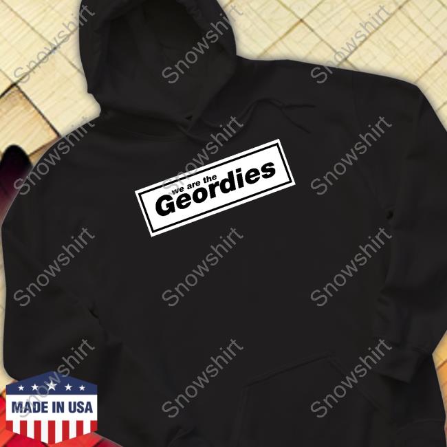 Official We Are The Geordies Oasis Box Tee Shirt