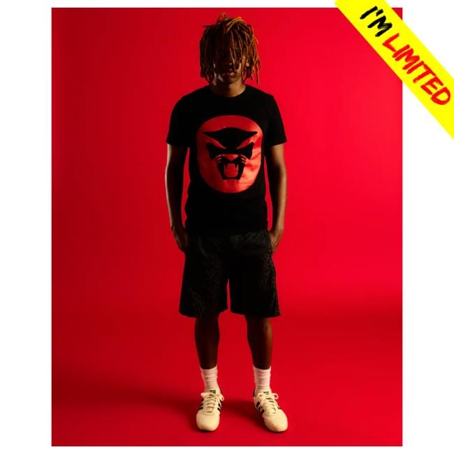 Red Logo Tee Thundercat Signature Logo Streetwear