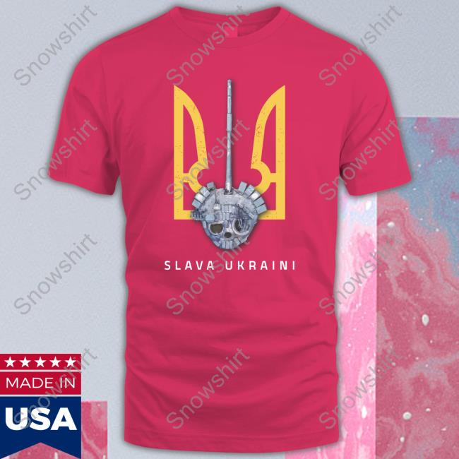 Official Saint Javelin Merch Slava Ukraini Turret Tee Saint Javelin Merch Slava Ukraini Turret Shirt Evig Ara